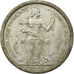 Monnaie, FRENCH OCEANIA, 2 Francs, 1949, TB, Aluminium, KM:3