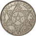 MOROCCO, 200 Francs, 1953, Paris, KM #E45, AU(50-53), Silver, Lecompte #291,...
