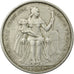 Coin, FRENCH OCEANIA, 5 Francs, 1952, Paris, VF(30-35), Aluminum, KM:4