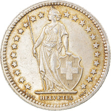 Coin, Switzerland, 2 Francs, 1948, Bern, AU(50-53), Silver, KM:21