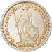 Coin, Switzerland, 2 Francs, 1948, Bern, AU(50-53), Silver, KM:21