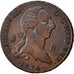 SPAIN, 8 Maravedis, 1775, Segovia, KM #408.2, AU(50-53), Copper, 11.46