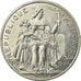 Coin, New Caledonia, 5 Francs, 2000, Paris, AU(55-58), Aluminum, KM:16