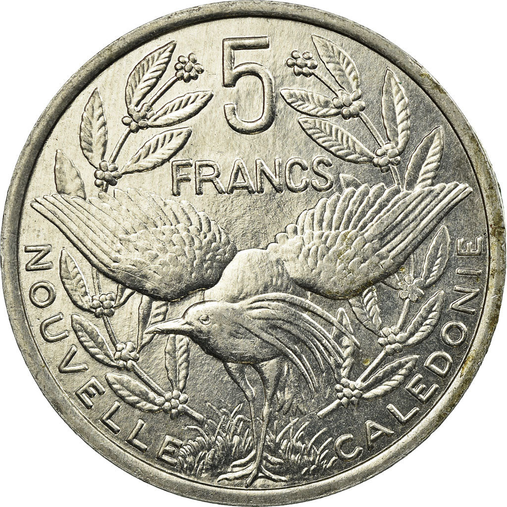 Monnaie, Nouvelle-Calédonie, 5 Francs, 2000, Paris, SUP, Aluminium, KM:16