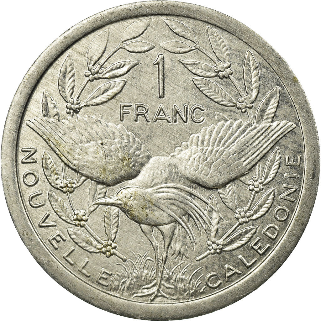 Coin, New Caledonia, Franc, 1999, Paris, EF(40-45), Aluminum, KM:10