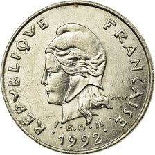 Monnaie, Nouvelle-Calédonie, 10 Francs, 1992, Paris, TTB, Nickel, KM:11