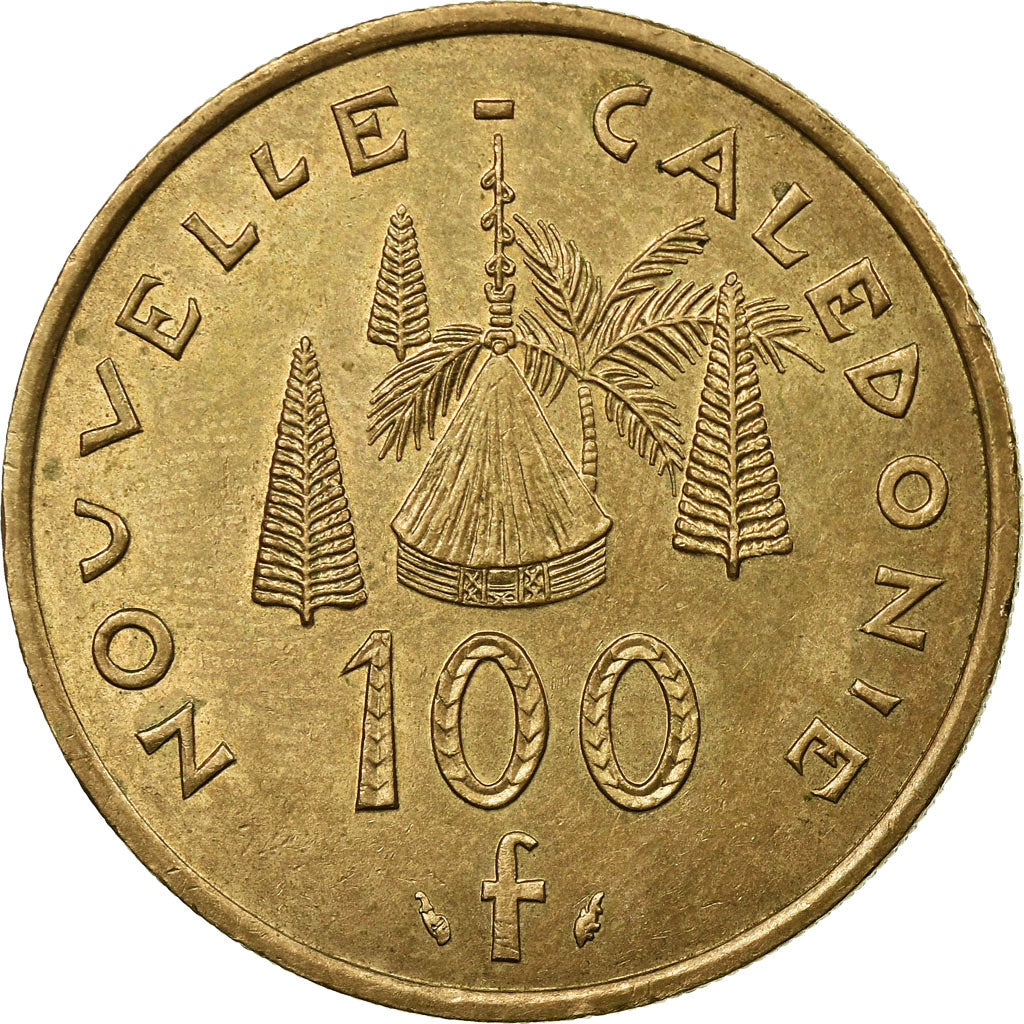 Coin, New Caledonia, 100 Francs, 1994, Paris, EF(40-45), Nickel-Bronze, KM:15