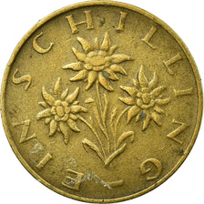 Coin, Austria, Schilling, 1972, Paris, EF(40-45), Aluminum-Bronze, KM:2886