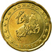 Monaco, 20 Euro Cent, Sceau des Grimaldi, 2002, AU(55-58), Brass, Gadoury:MC176