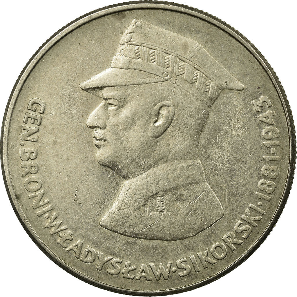 Coin, Poland, General Broni Wladyslaw, 50 Zlotych, 1981, Warsaw, EF(40-45)