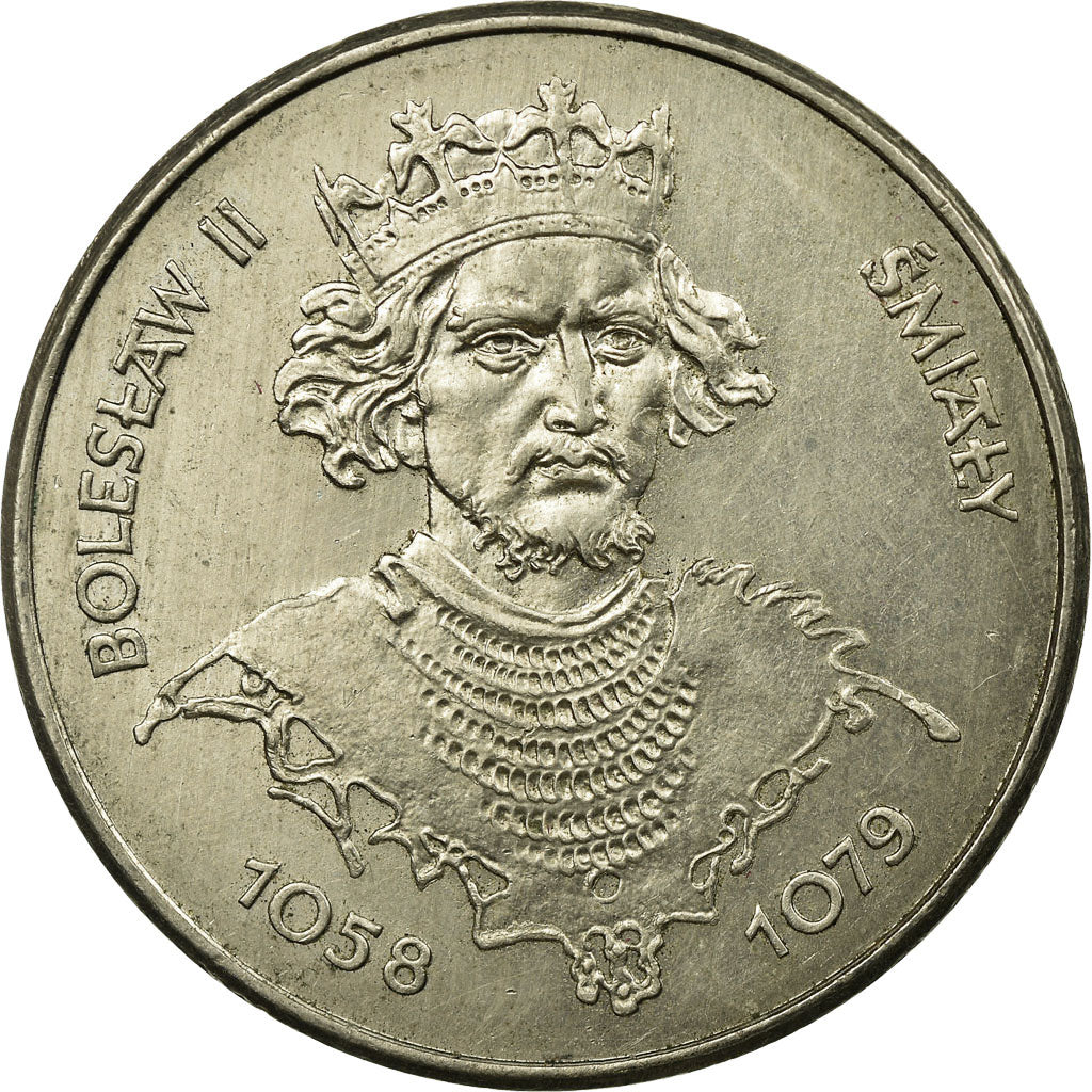 Coin, Poland, King Boleslaw II, 50 Zlotych, 1981, Warsaw, EF(40-45)