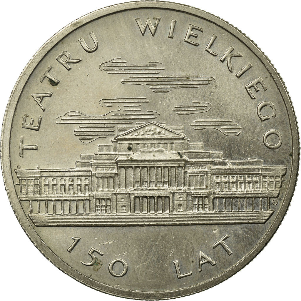 Coin, Poland, 150th Anniversary of Great Theater, 50 Zlotych, 1983, Warsaw