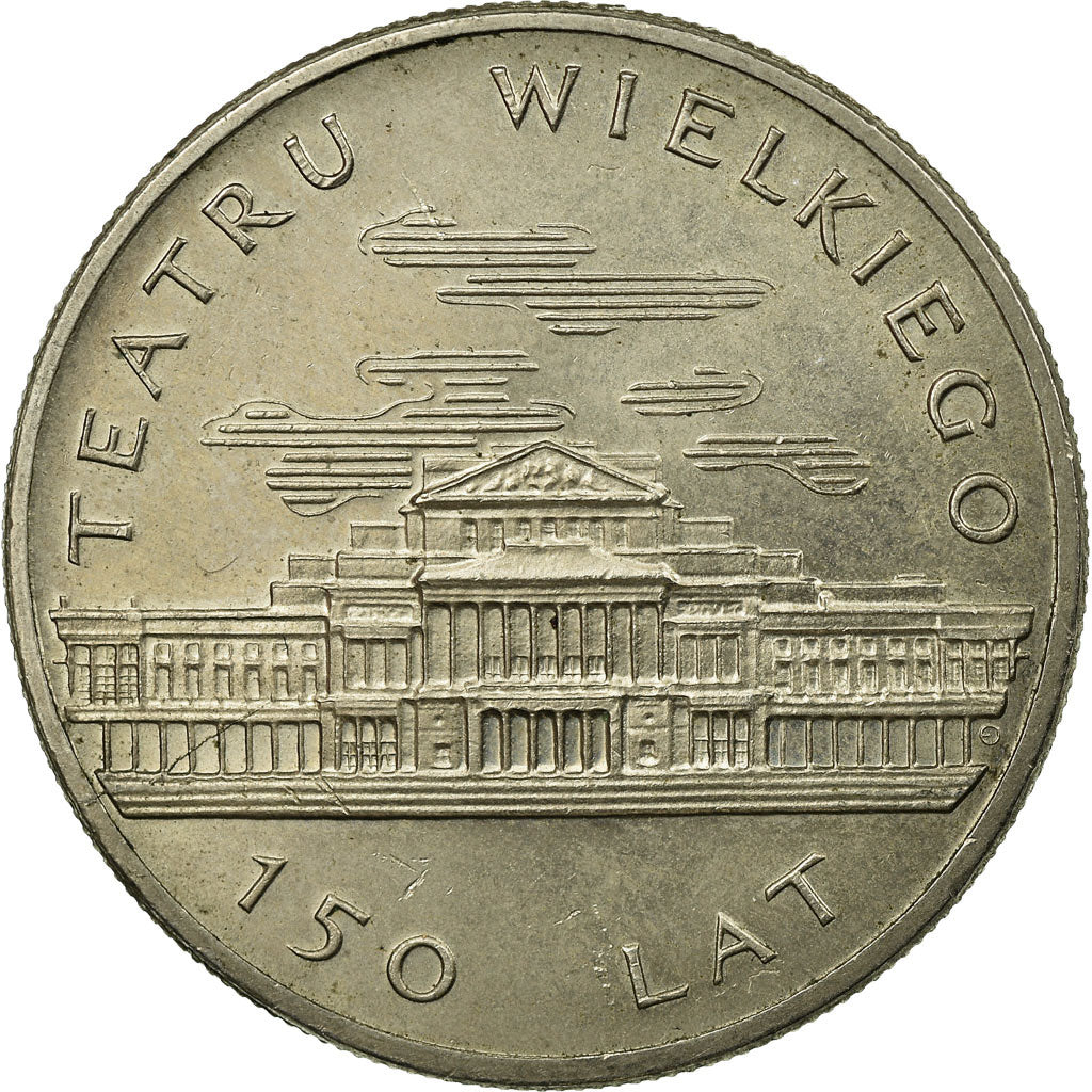 Monnaie, Pologne, 150th Anniversary of Great Theater, 50 Zlotych, 1983, Warsaw