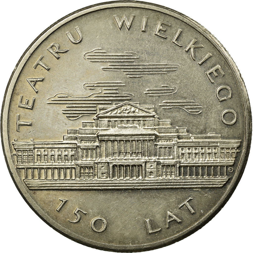 Monnaie, Pologne, 150th Anniversary of Great Theater, 50 Zlotych, 1983, Warsaw