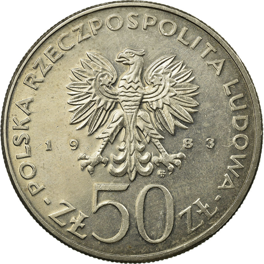 Monnaie, Pologne, 150th Anniversary of Great Theater, 50 Zlotych, 1983, Warsaw
