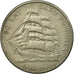 Coin, Poland, 50th Anniversary - Training Ship Daru Pomorza, 20 Zlotych, 1980