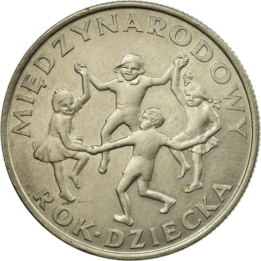 Monnaie, Pologne, International Year of the Child, 20 Zlotych, 1979, Warsaw