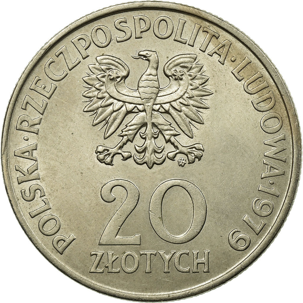 Monnaie, Pologne, International Year of the Child, 20 Zlotych, 1979, Warsaw