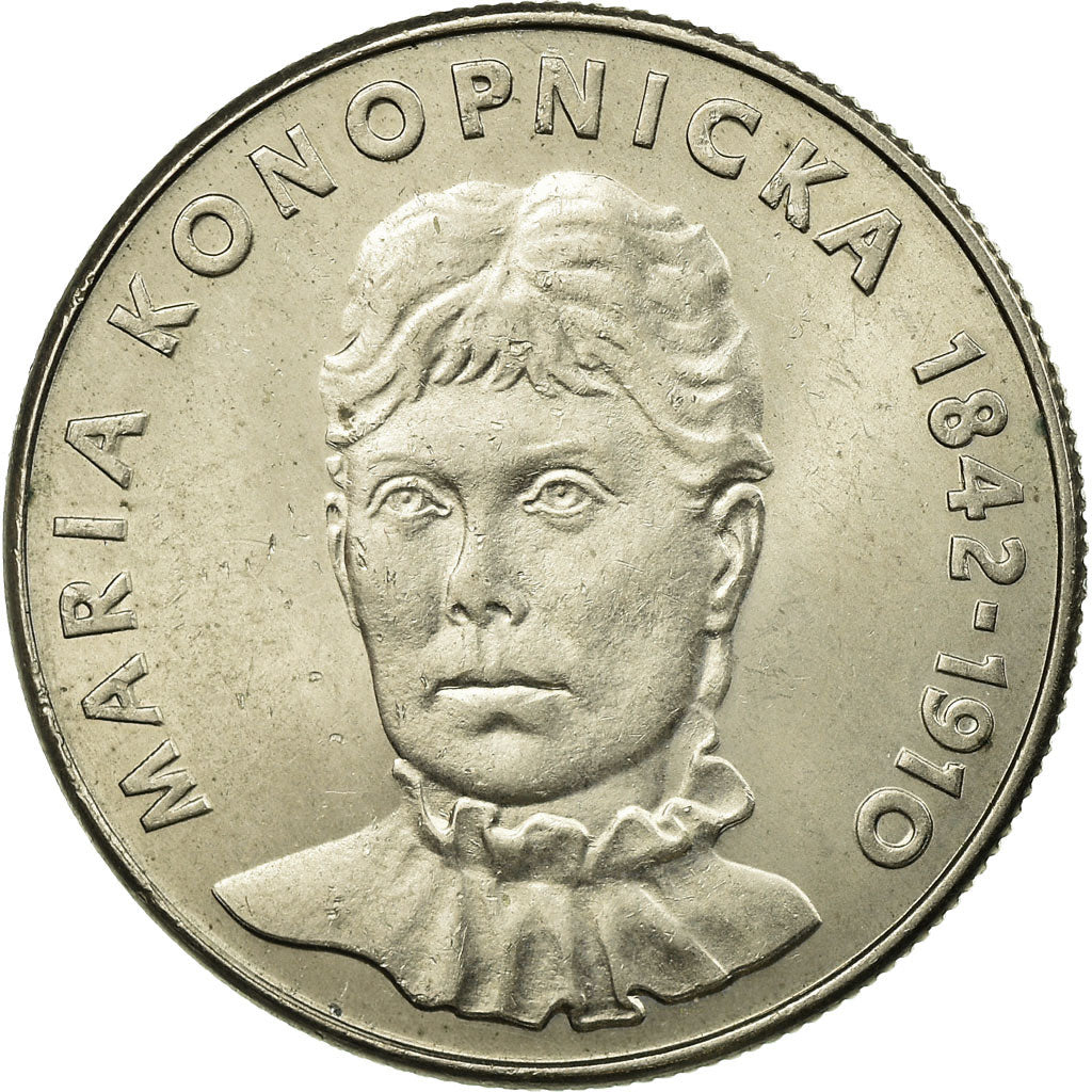 Monnaie, Pologne, Maria Konopnicka, 20 Zlotych, 1978, Warsaw, TTB