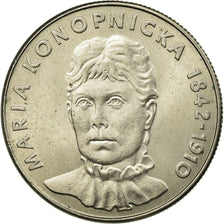 Monnaie, Pologne, Maria Konopnicka, 20 Zlotych, 1978, Warsaw, TTB