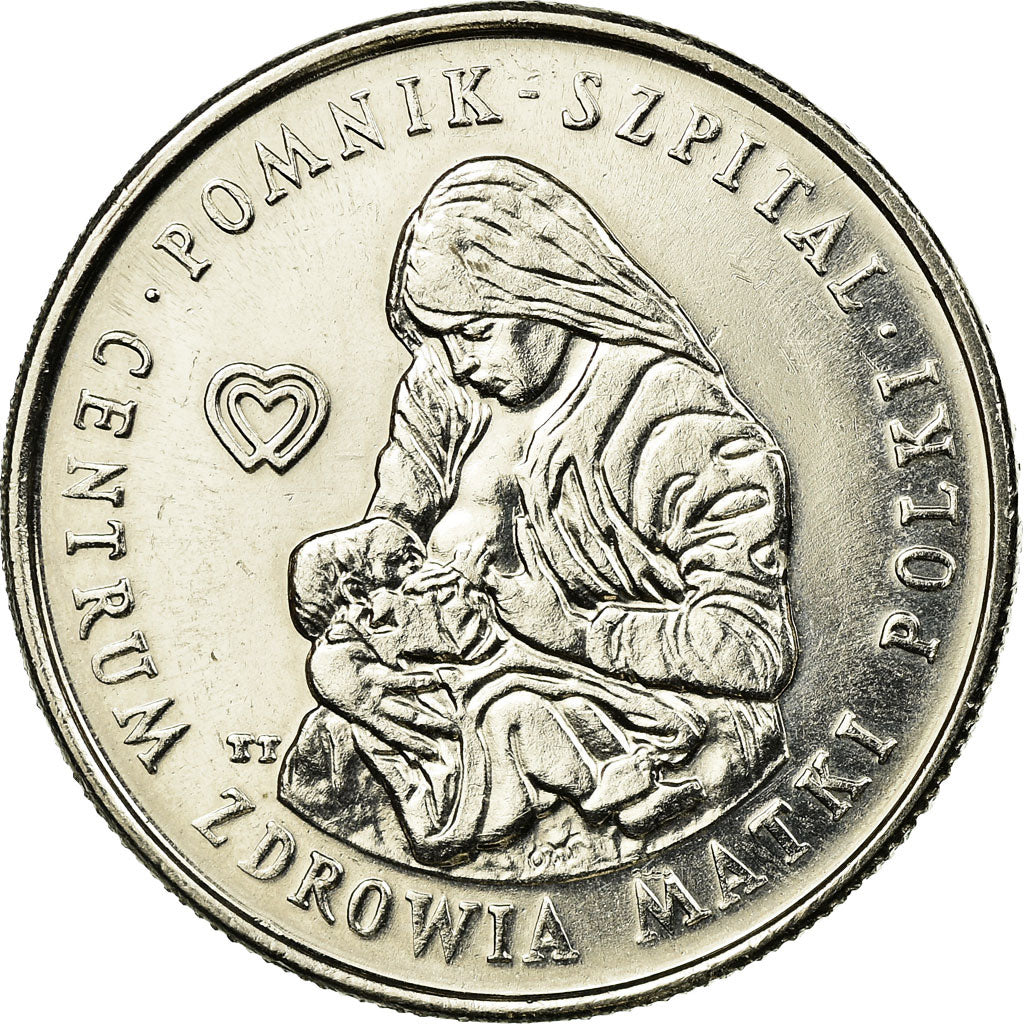 Monnaie, Pologne, Polish Women's Memorial Hospital Center, 100 Zlotych, 1985