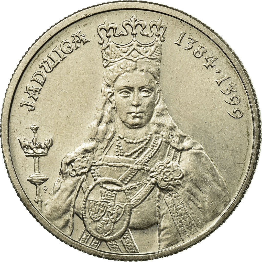 Moneta, Polska, Queen Jadwiga 1384-1399, 100 Zlotych, 1988, Warsaw, EF(40-45)