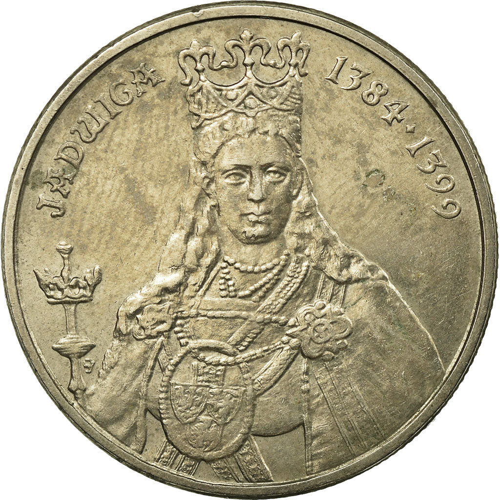 Monnaie, Pologne, Queen Jadwiga 1384-1399, 100 Zlotych, 1988, Warsaw, TTB
