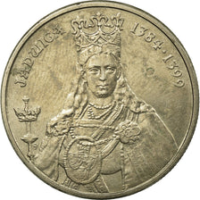 Monnaie, Pologne, Queen Jadwiga 1384-1399, 100 Zlotych, 1988, Warsaw, TTB