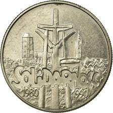 Monnaie, Pologne, 10th Anniversary of Solidarity, 10000 Zlotych, 1990, Warsaw