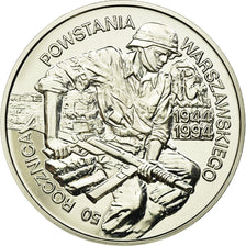 Munten, Polen, Warsaw Uprising, 100000 Zlotych, 1994, Kremnica, UNC-, Zilver