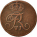 NORWAY, 2 Skilling, 1810, KM #280.1, VF(30-35), Copper, 8.17