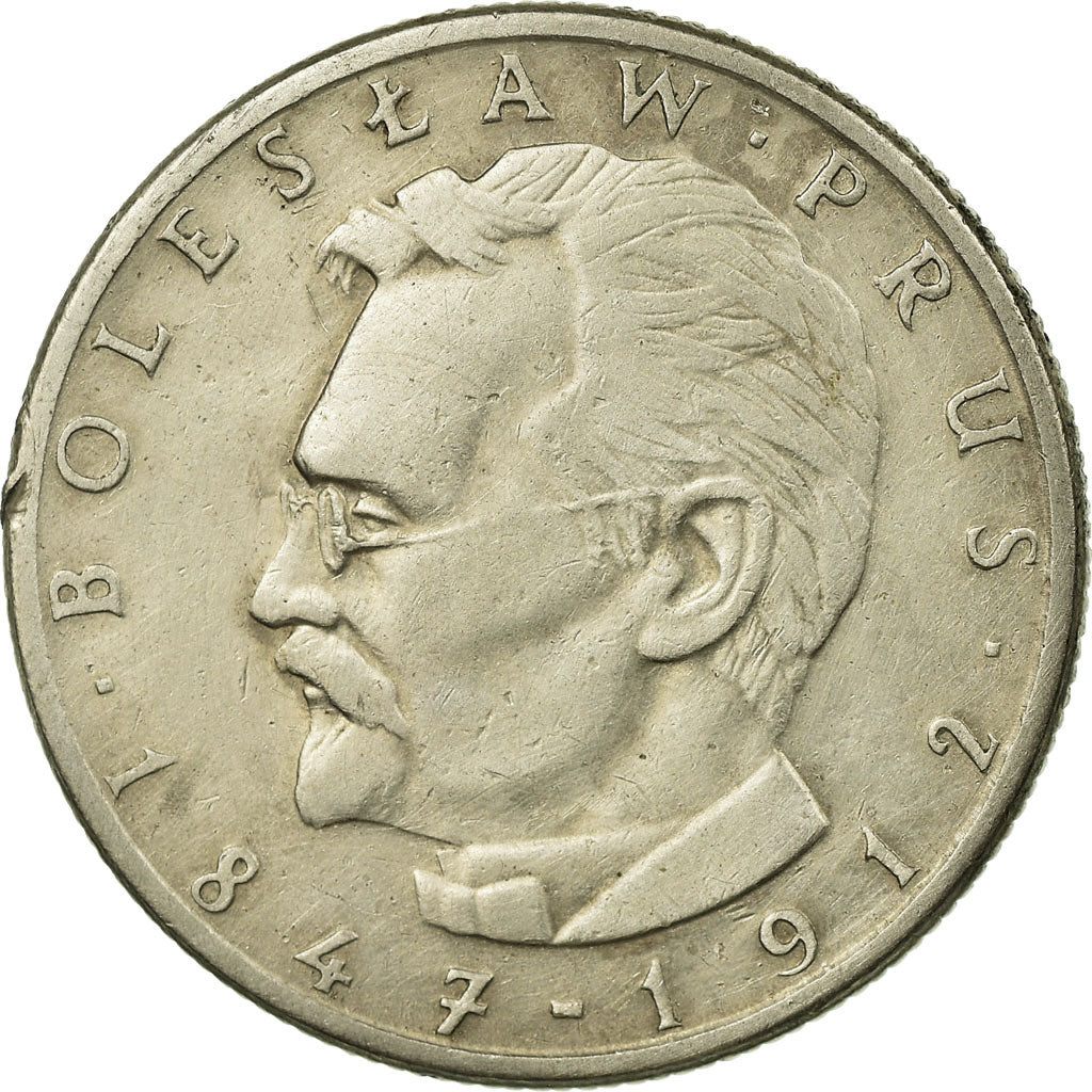 Münze, Polen, Boleslaw Prus, 10 Zlotych, 1978, Warsaw, SS, Copper-nickel, KM:73