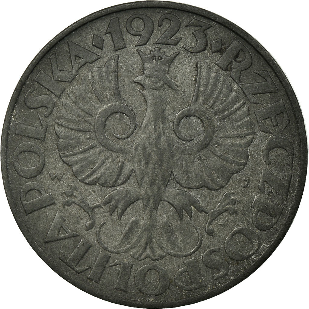 Coin, Poland, 20 Groszy, 1923, Warsaw, VF(20-25), Nickel, KM:12