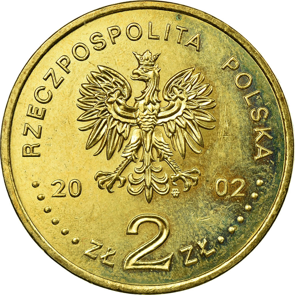 Monnaie, Pologne, Gen. Wladyslaw Anders, 2 Zlote, 2002, Warsaw, TTB, Laiton