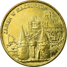 Coin, Poland, Malbork Castle, 2 Zlote, 2002, Warsaw, EF(40-45), Brass, KM:443