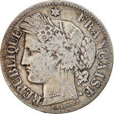 Monnaie, France, Cérès, 2 Francs, 1873, Paris, TB, Argent, Gadoury:530a