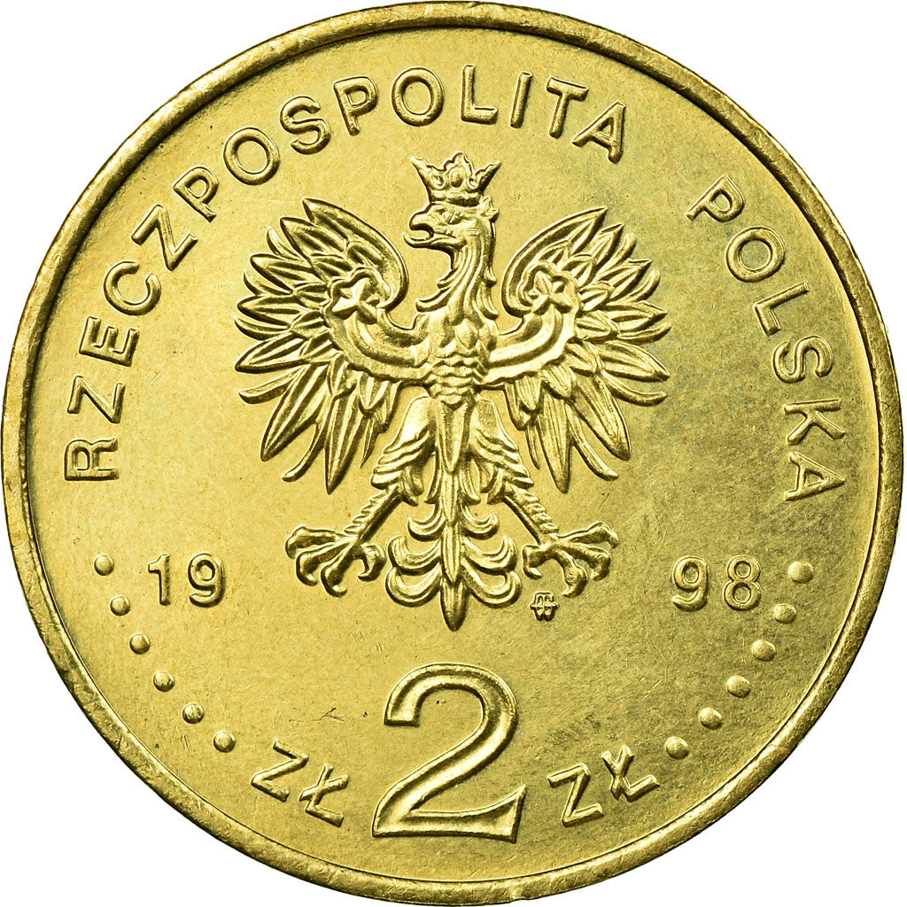 Monnaie, Pologne, Sigismund III (1587-1632), 2 Zlote, 1998, Warsaw, TTB, Laiton