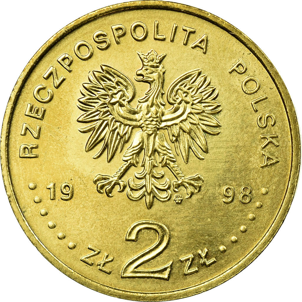 Moneta, Polonia, Sigismund III (1587-1632), 2 Zlote, 1998, Warsaw, BB, Ottone