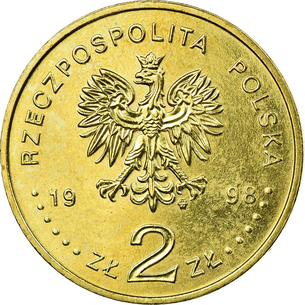 Monnaie, Pologne, Discovery of Radium and Polomium, 2 Zlote, 1998, Warsaw, TTB