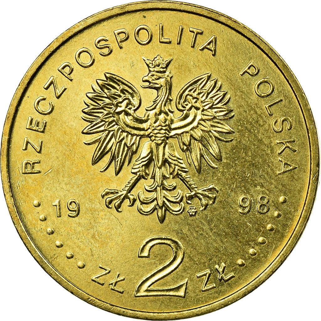 Monnaie, Pologne, Discovery of Radium and Polomium, 2 Zlote, 1998, Warsaw, TTB