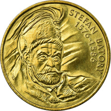 Coin, Poland, Stefan Batory, 2 Zlote, 1997, Warsaw, AU(55-58), Brass, KM:325