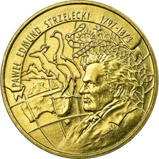 Münze, Polen, edmund strzelecki, 2 Zlote, 1997, Warsaw, SS, Messing, KM:333