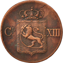 NORWAY, Skilling, 1816, KM #284, EF(40-45), Copper, 27.5, 10.84