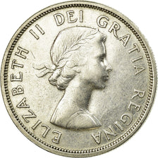 Coin, Canada, Elizabeth II, Dollar, 1959, Royal Canadian Mint, Ottawa