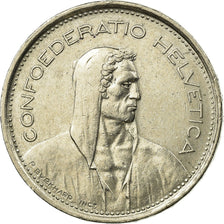 Coin, Switzerland, William Tell, 5 Francs, 1968, Bern, EF(40-45), Copper-nickel