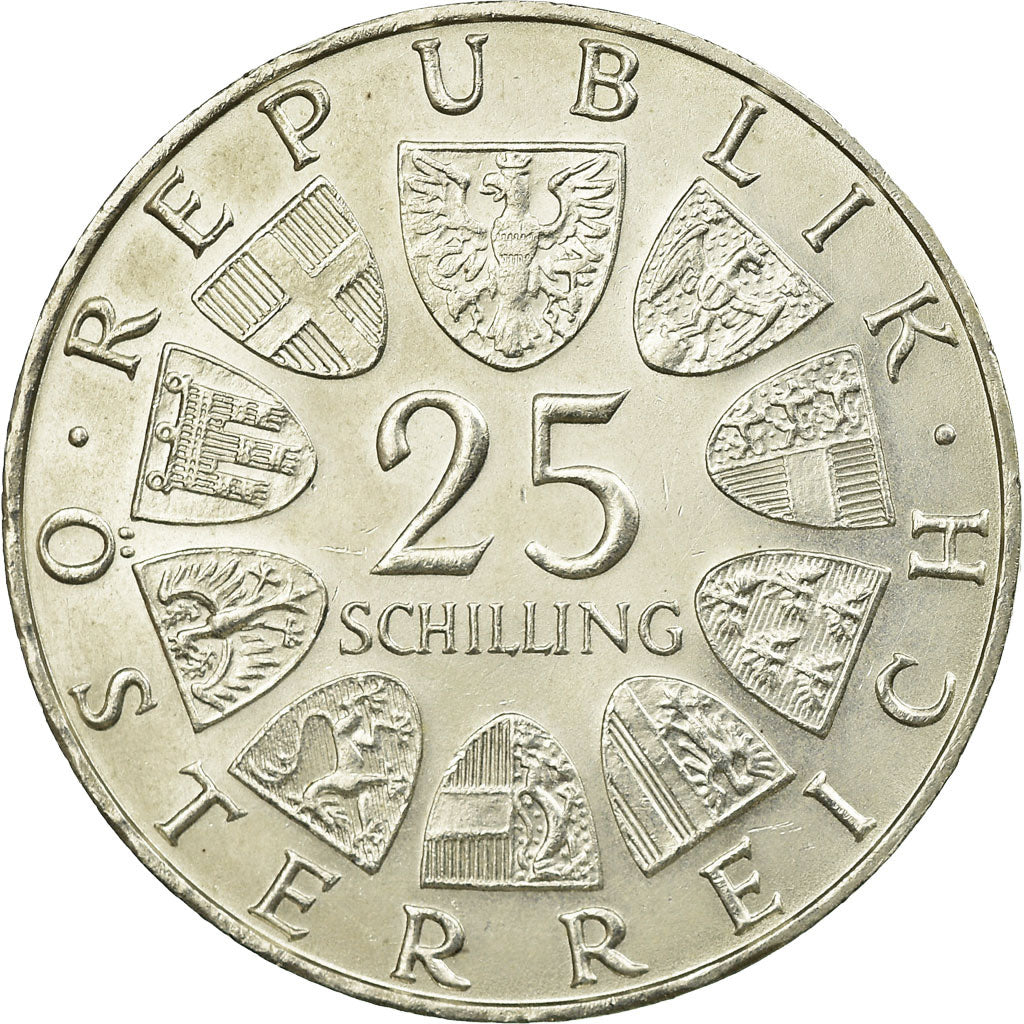 Moneta, Austria, 100th Anniversary - Birth of Franz Lehar, Composer, 25