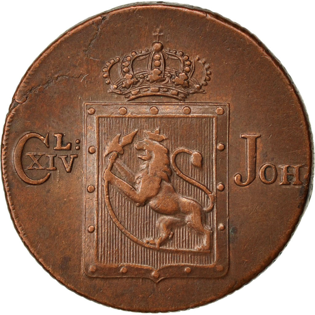 NORWAY, Skilling, 1820, KM #286, AU(50-53), Copper, 27, 11.28