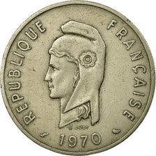 Monnaie, FRENCH AFARS & ISSAS, 100 Francs, 1970, Paris, TTB, Copper-nickel