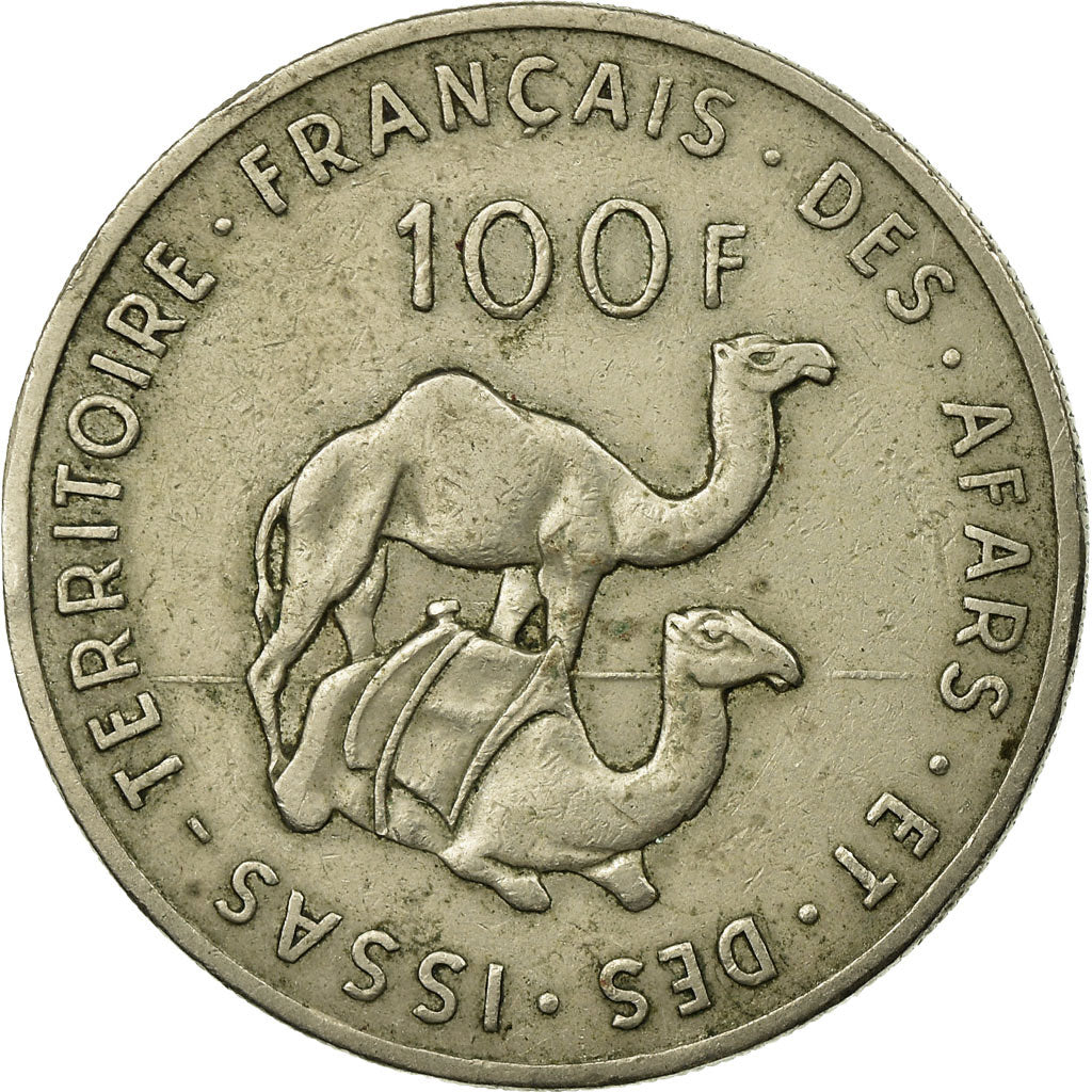 Monnaie, FRENCH AFARS & ISSAS, 100 Francs, 1970, Paris, TTB, Copper-nickel