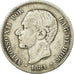 Coin, Spain, Alfonso XII, 2 Pesetas, 1881, Madrid, VF(20-25), Silver, KM:678.2